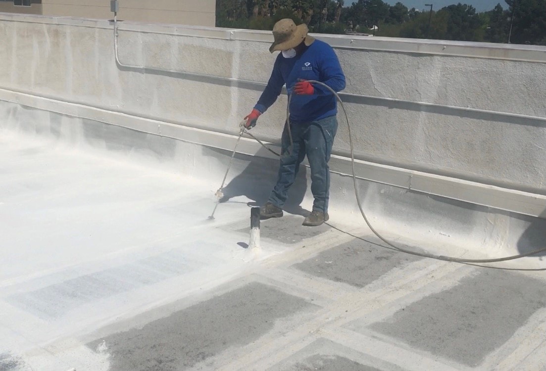 Raleigh commercial roof coating